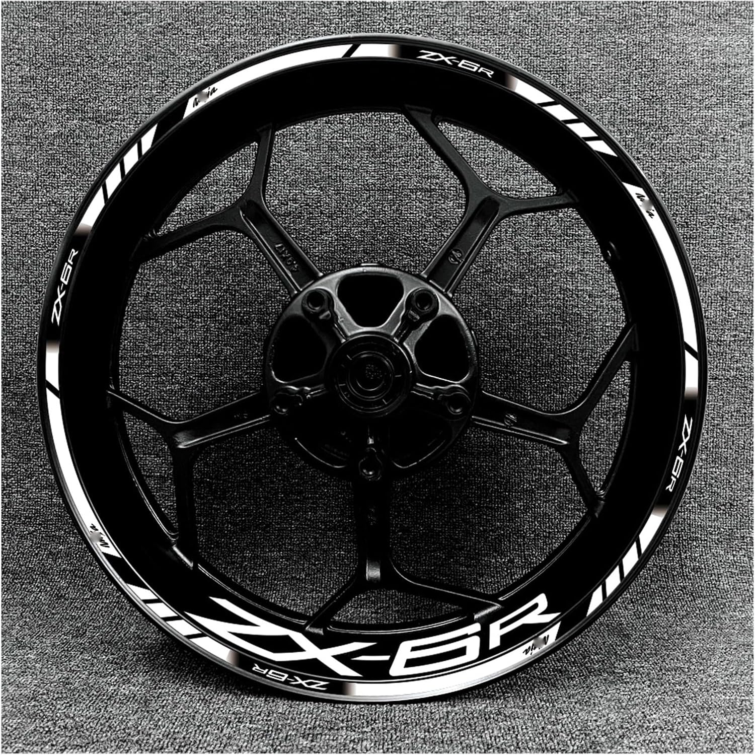 オートバイのアップリケ装飾ストライプ オートバイステッカーホイール